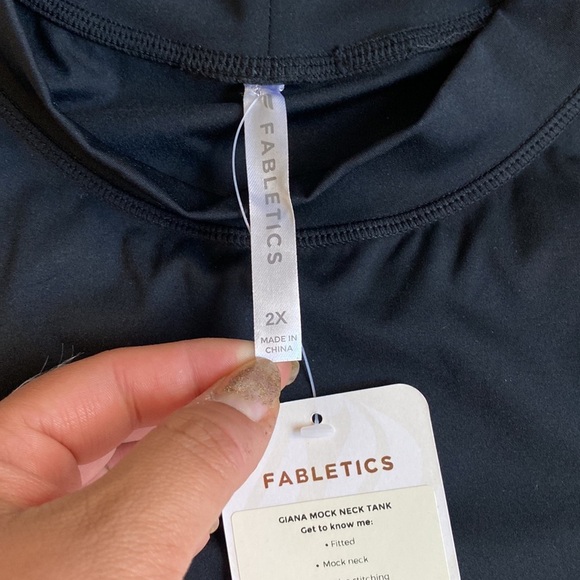 Fabletics Giana Mock Neck Tank - Picture 6 of 8